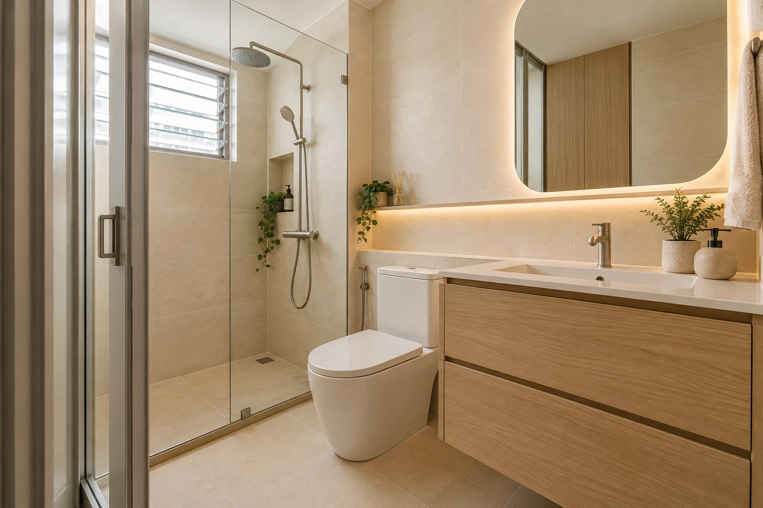 Bathroom Doors: 7 Singapore Renovation Decisions