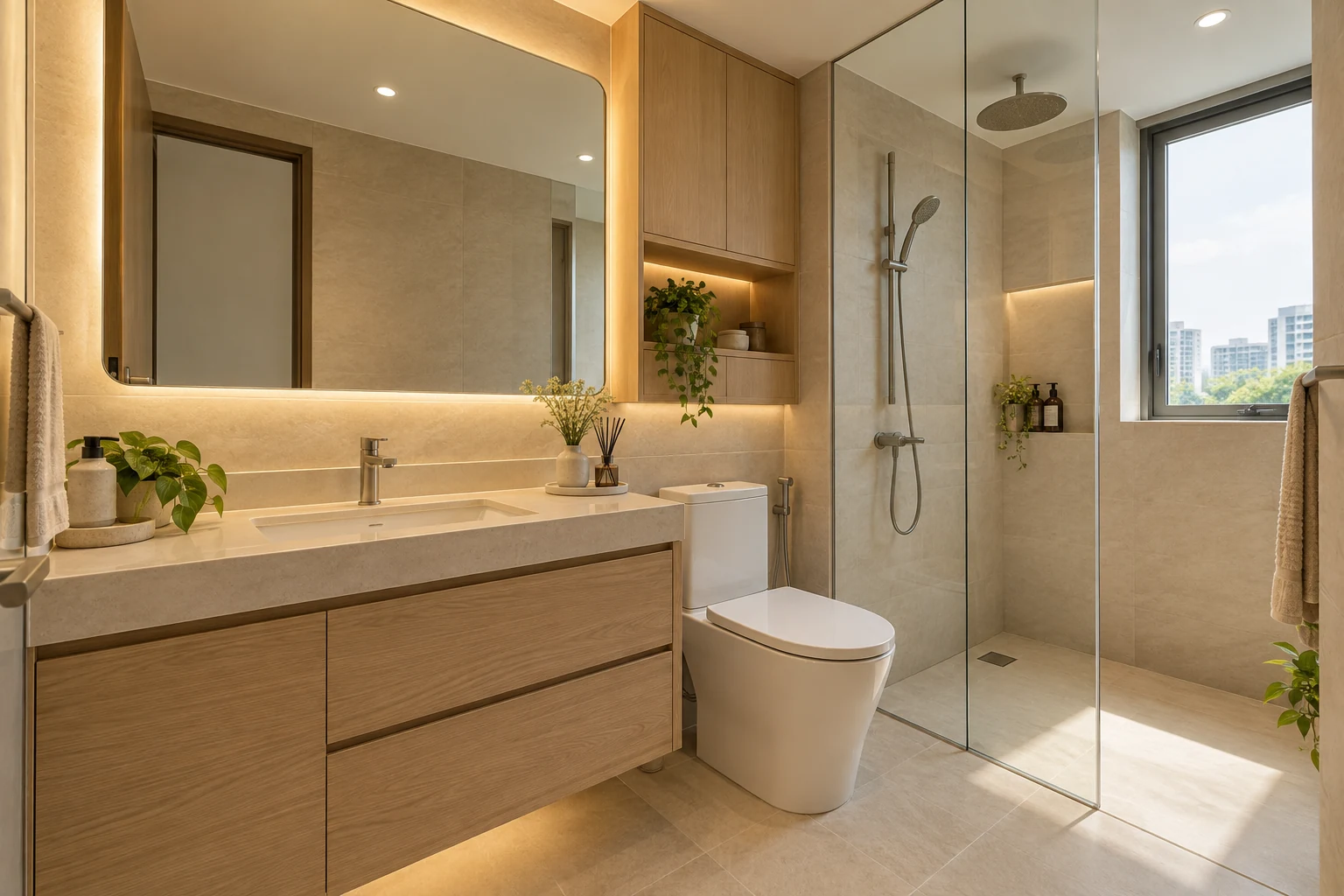 Bathroom Lighting: 7 Singapore Fit-Out Decisions