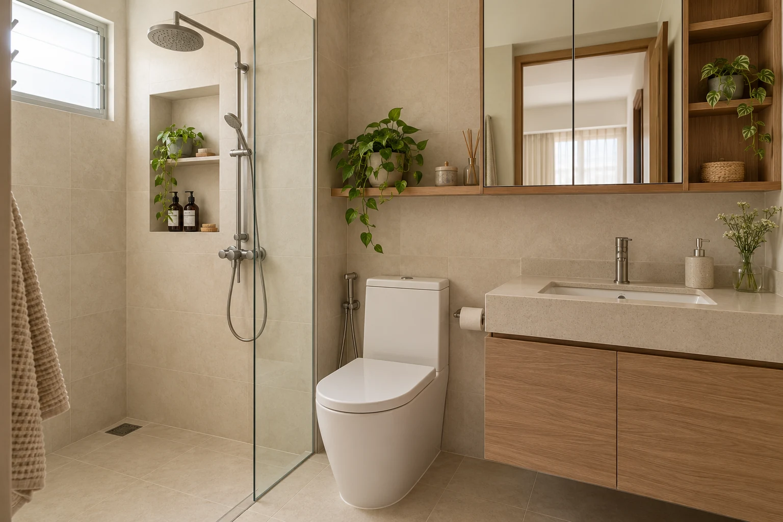 Bathroom Niches: 6 Singapore Renovation Decisions