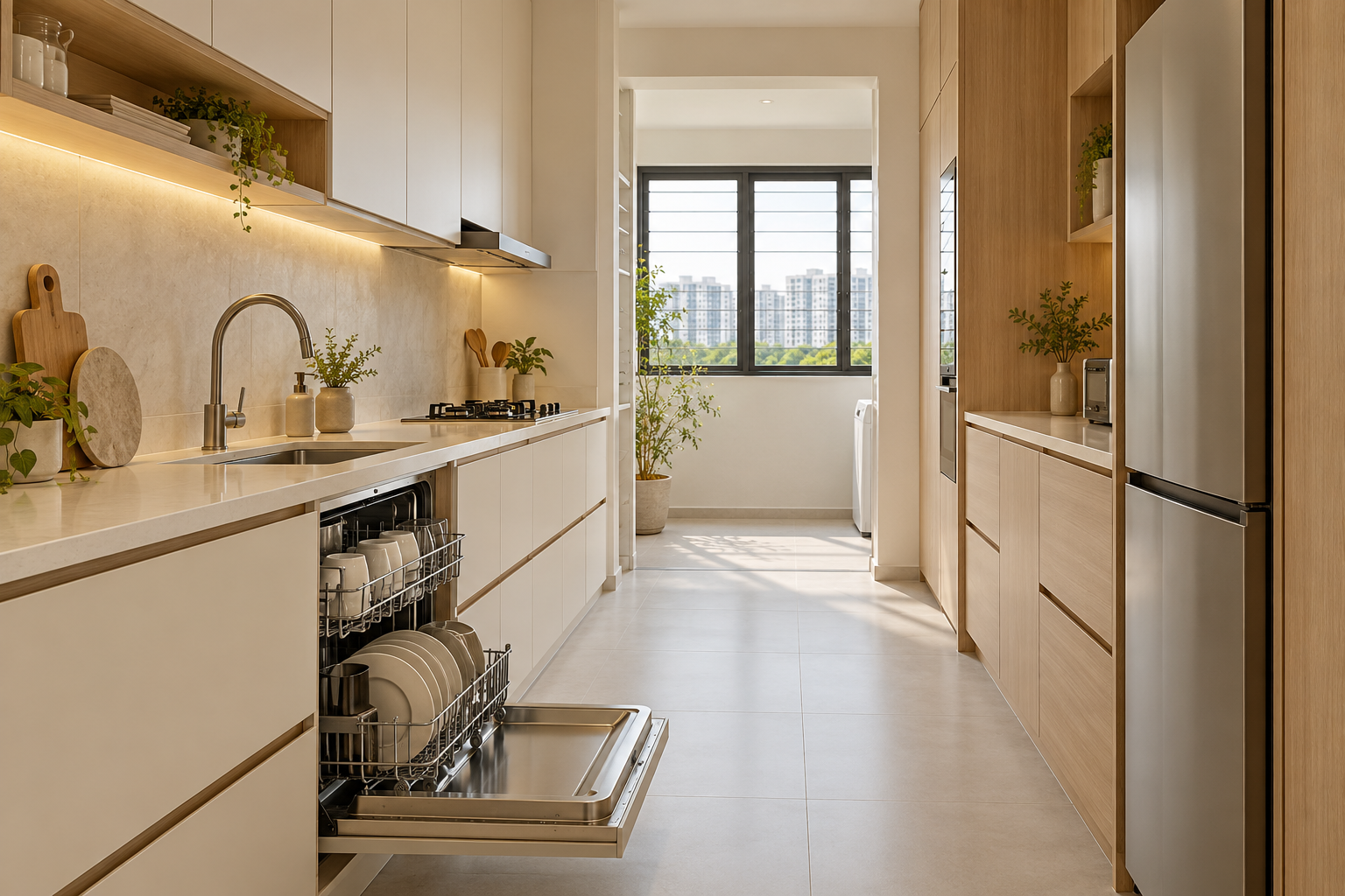 Dishwasher Kitchen Design: 7 Singapore Fit-Out Checks