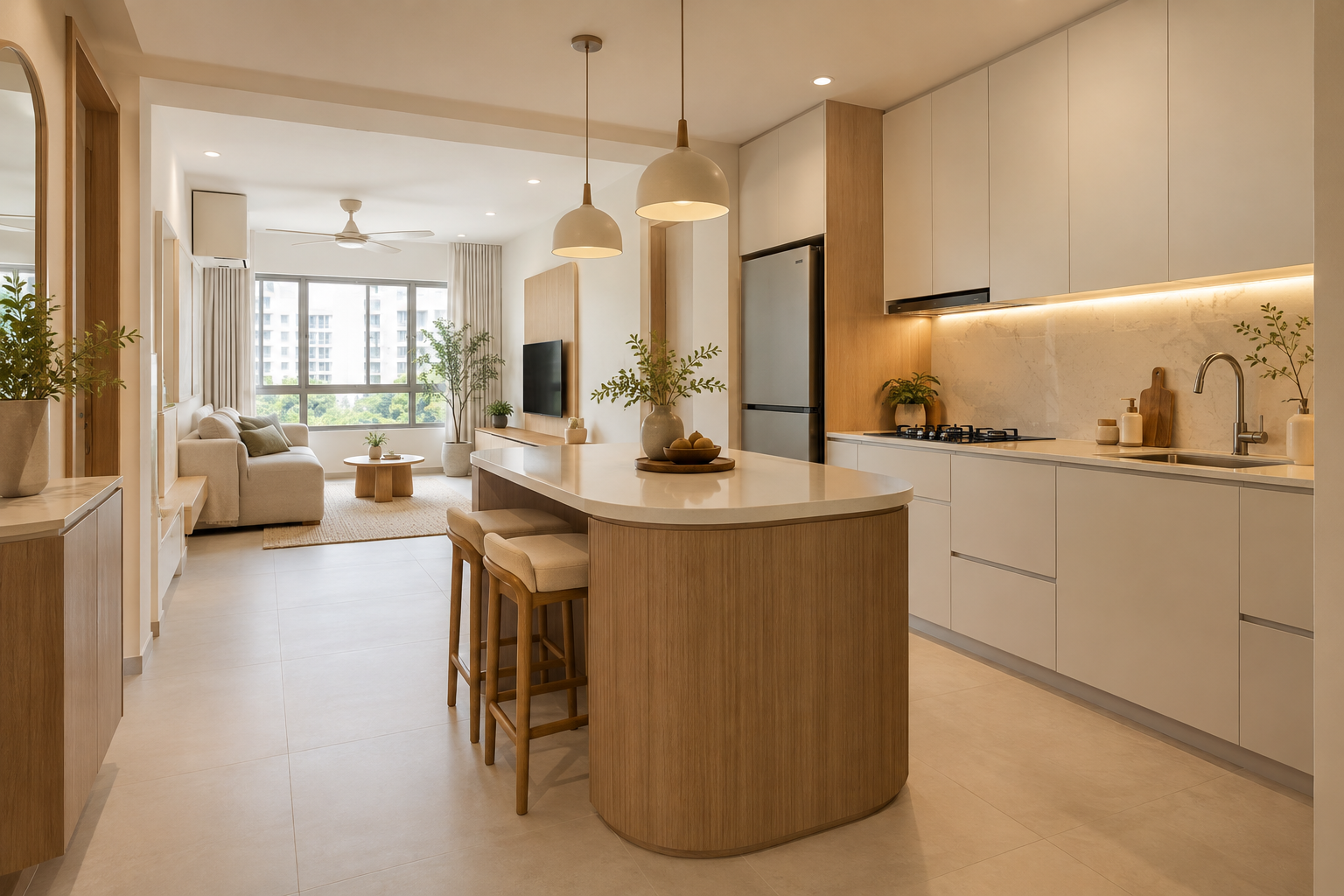 7 Kitchen Island Decisions for Singapore HDB Homes
