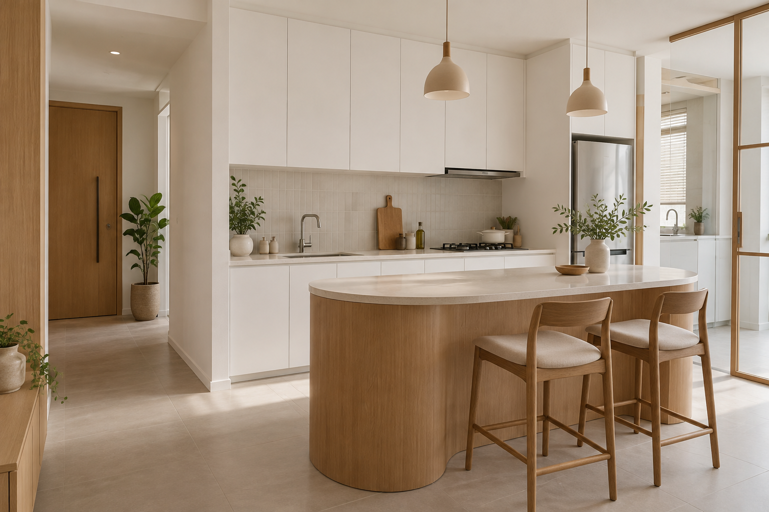 Kitchen Peninsula Singapore: 7 Layout Decisions