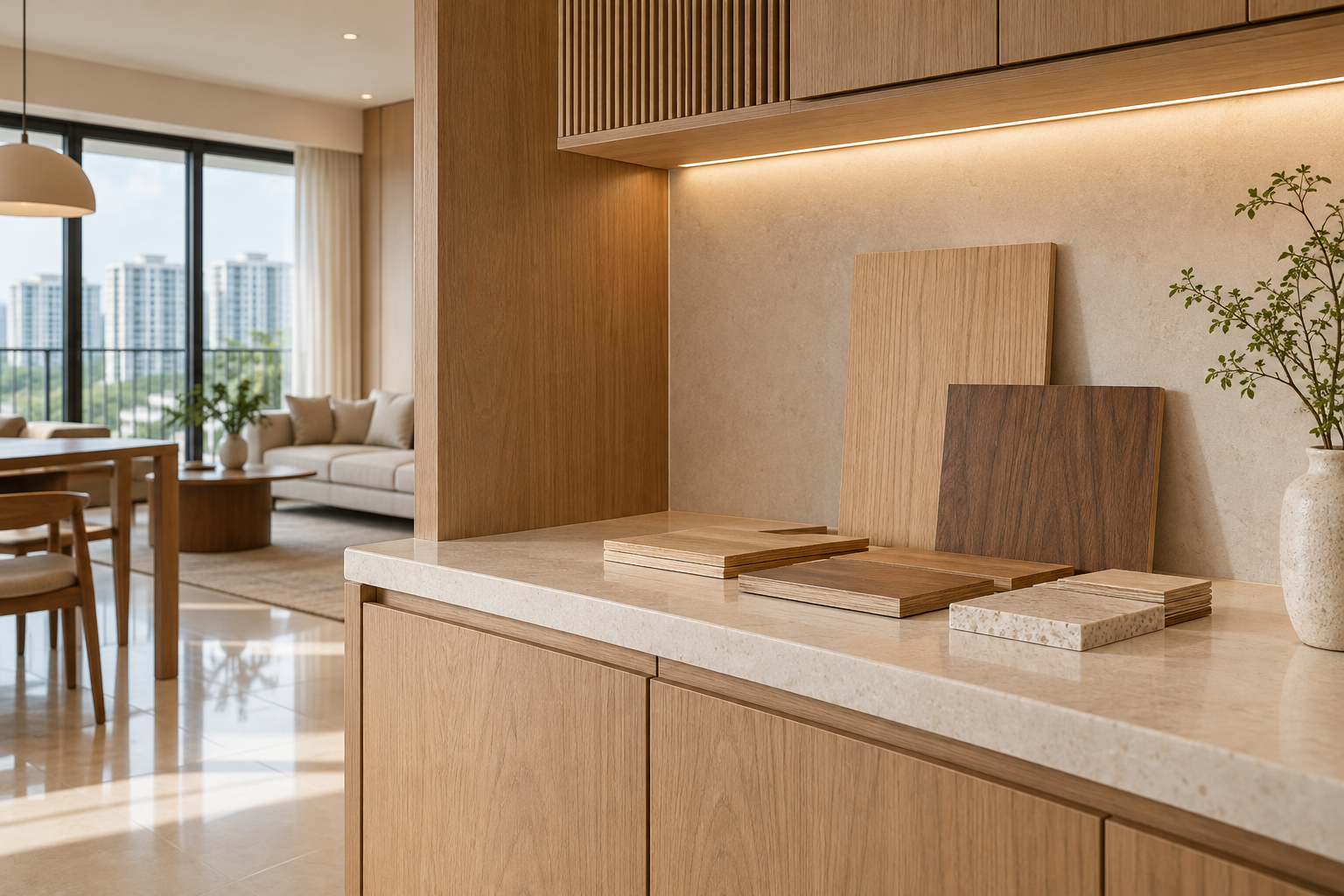 Laminate vs Veneer: 7 Singapore Carpentry Decisions