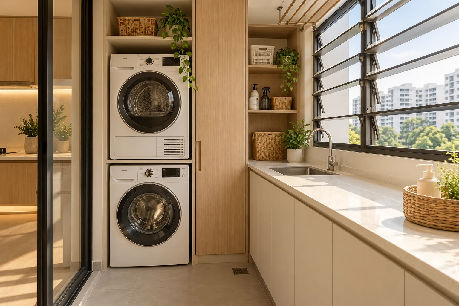 Laundry Cabinets: 6 Singapore Space-Planning Checks