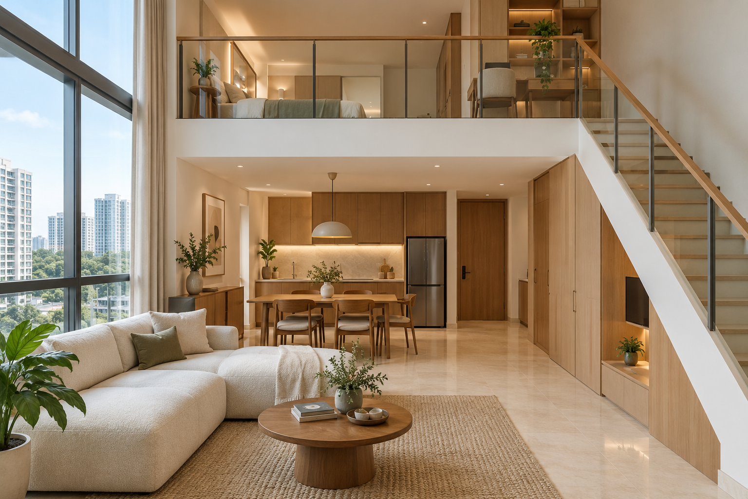 Loft Apartment Design: 7 Singapore Renovation Decisions