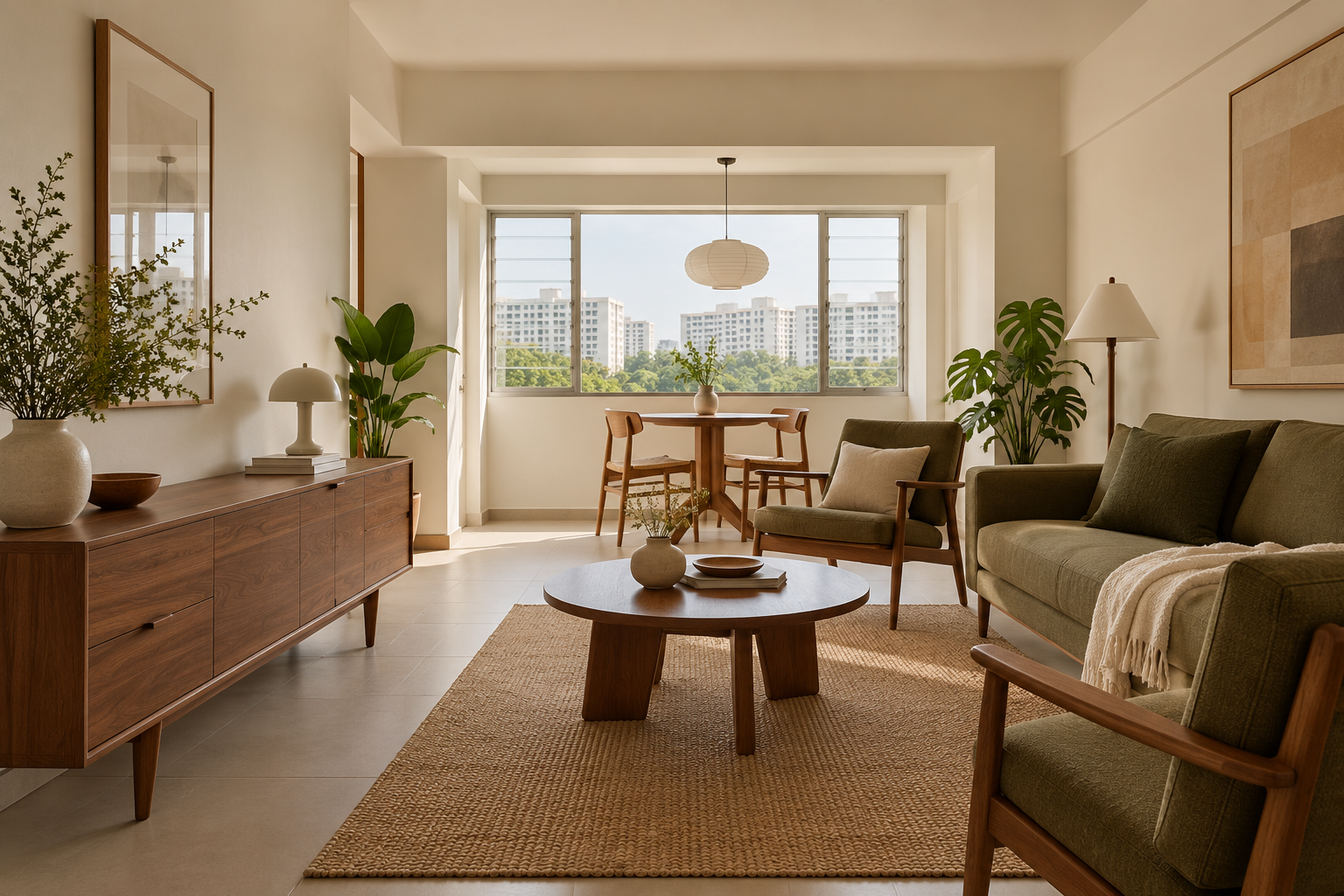 Mid-Century Modern Interiors: 7 Singapore Home Choices