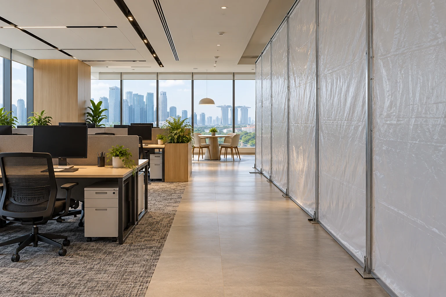 Occupied Office Renovation: 6 Singapore Planning Checks