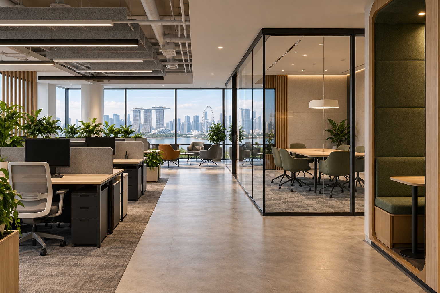9 Office Interior Design Decisions Before Layout Approval