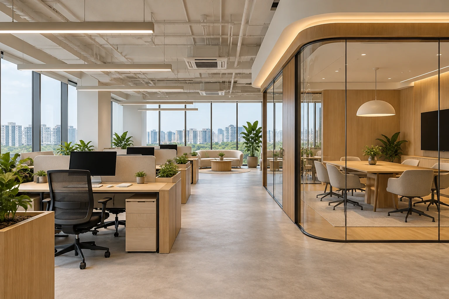 Office Lighting: 7 Singapore Fit-Out Decisions