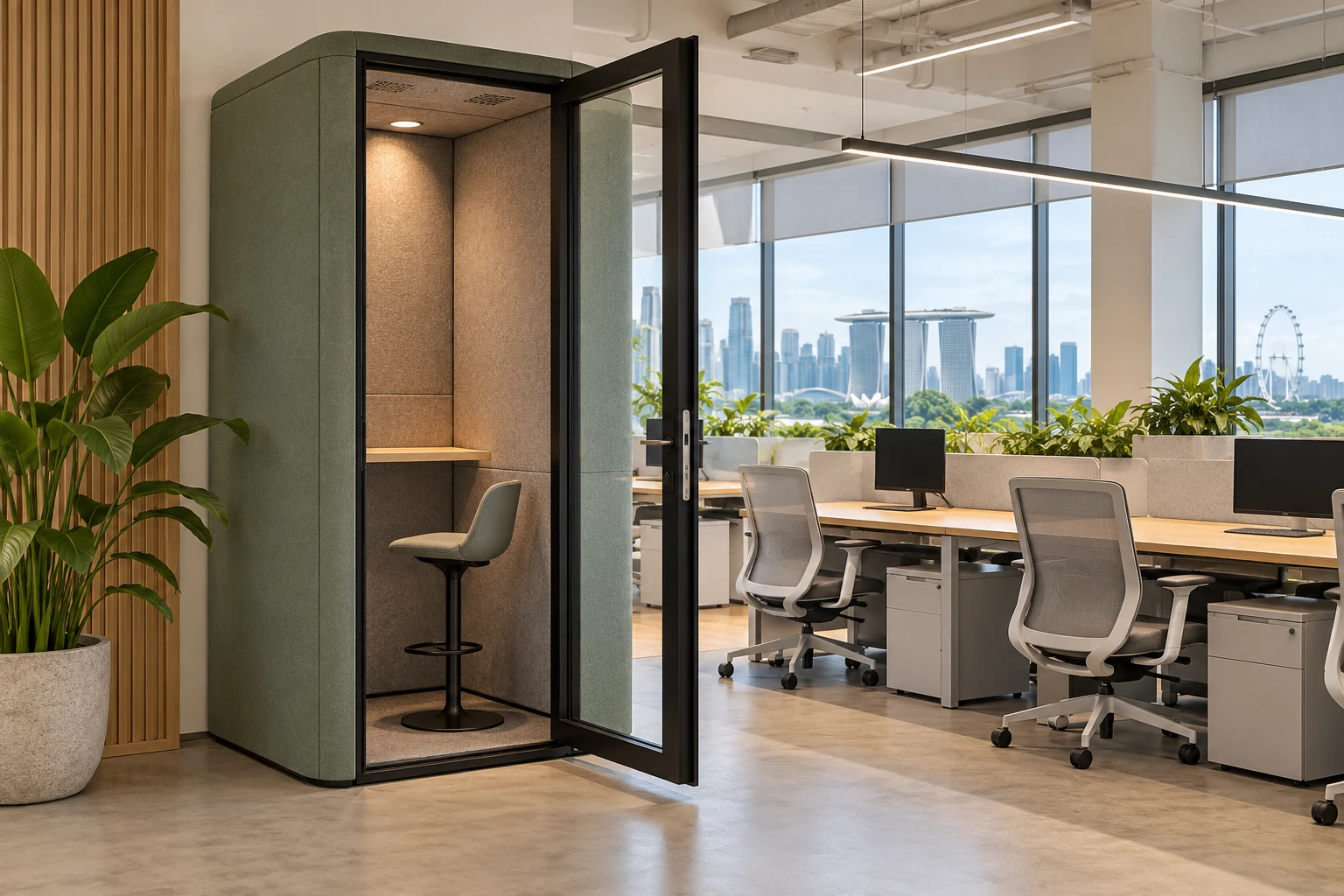 Office Phone Booths: 6 Singapore Fit-Out Checks
