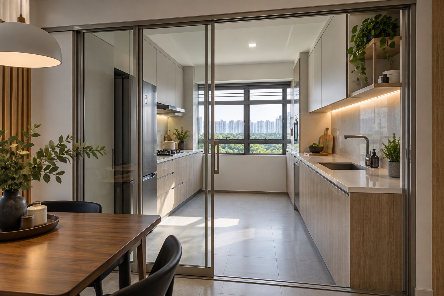 8 Decisions Before Choosing an Open or Enclosed HDB Kitchen