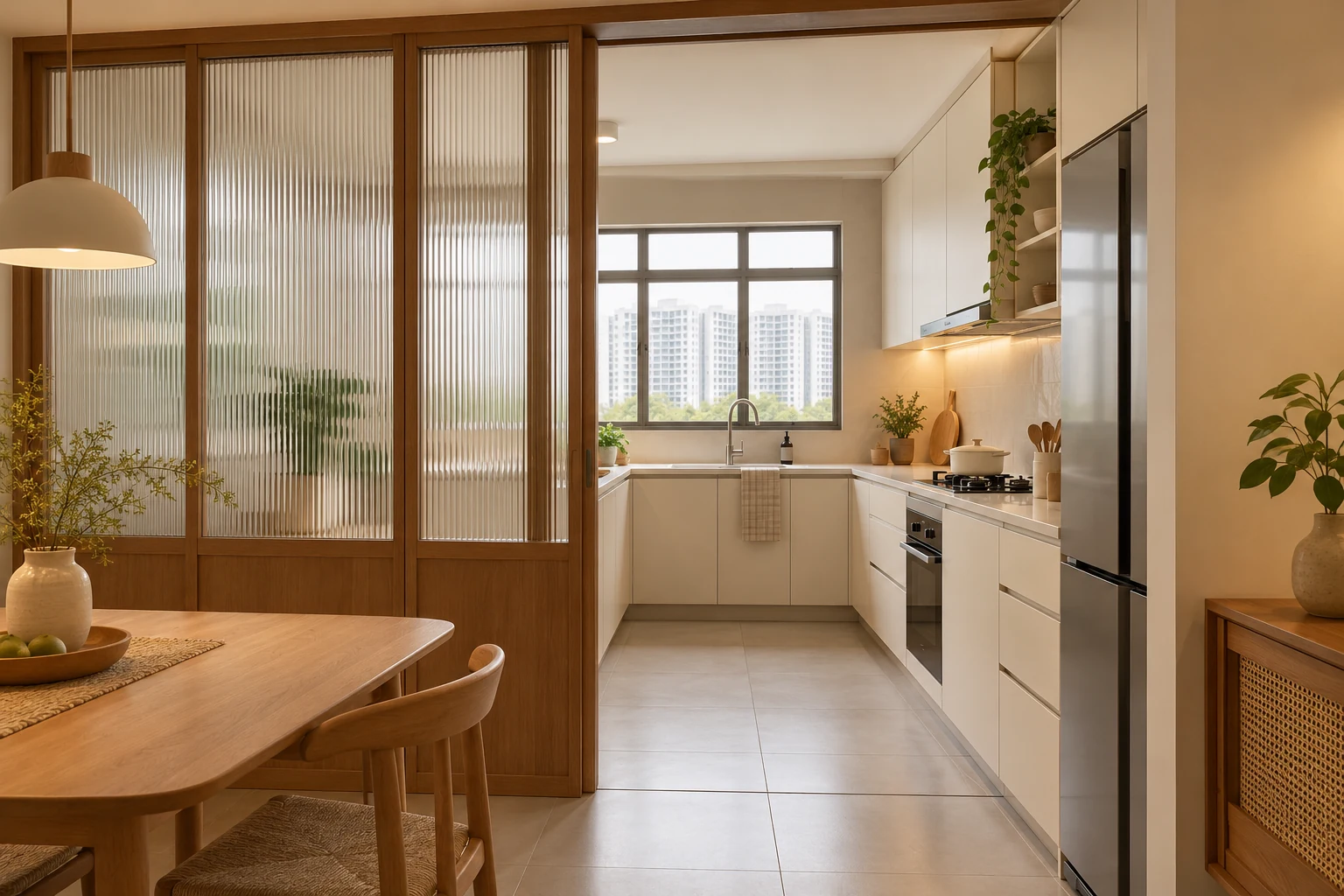 Reeded vs Frosted Glass: 6 Singapore Interior Checks
