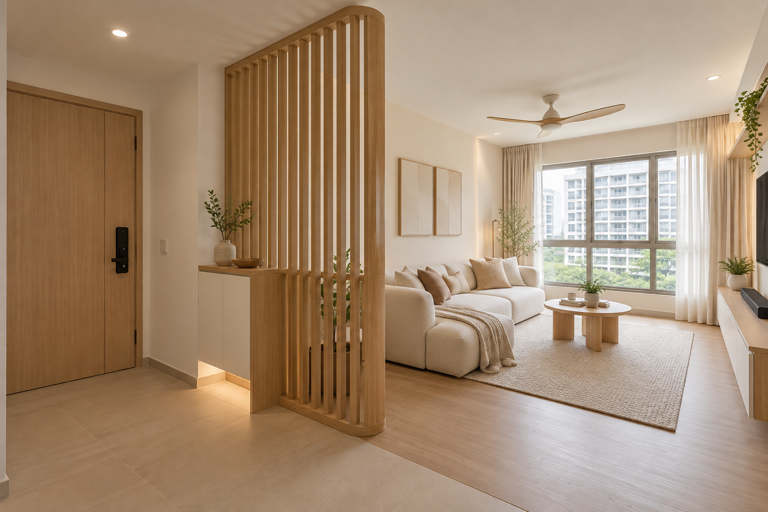 7 Room Divider Decisions for Singapore HDB Homes