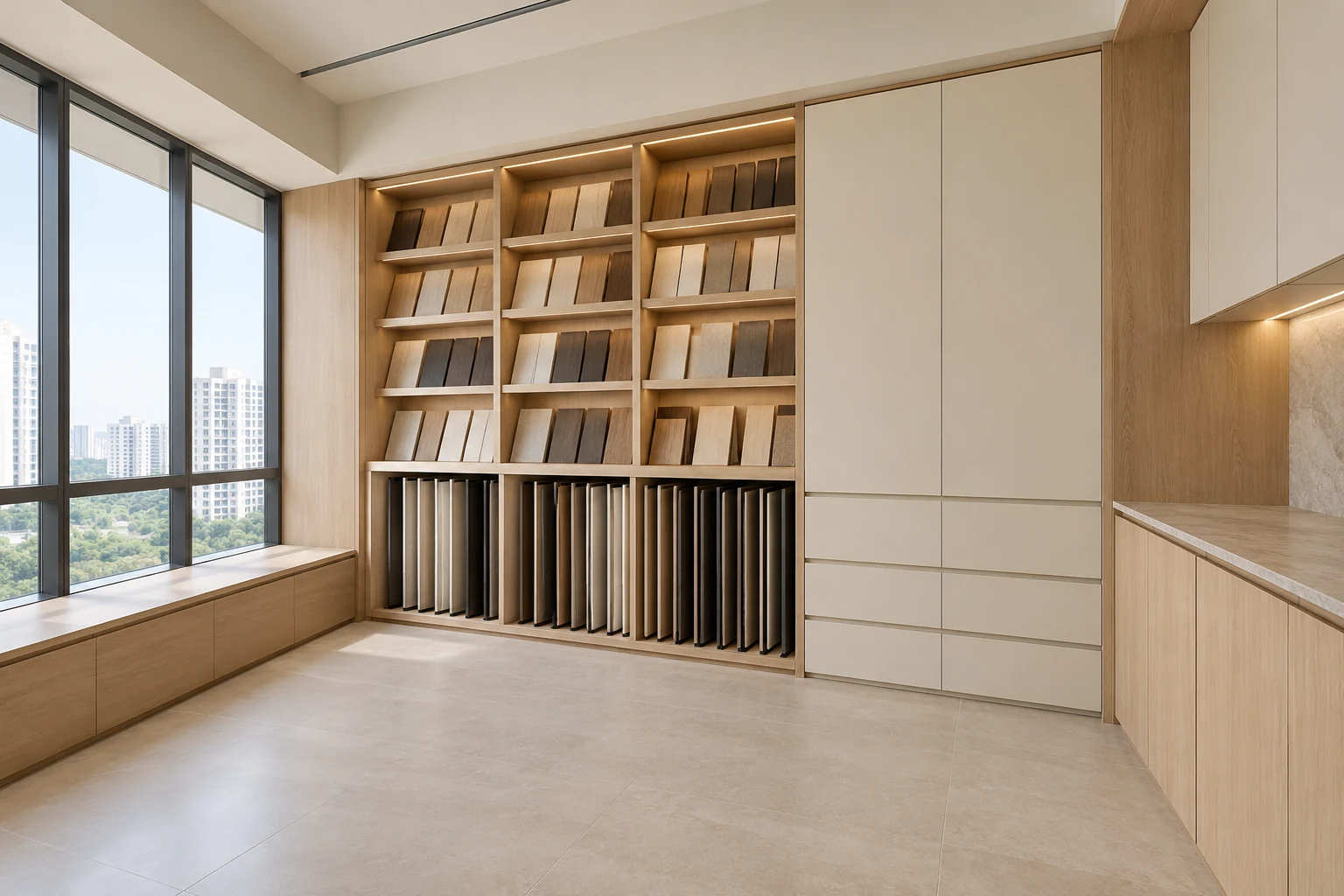 Showroom Sample Libraries: 8 Singapore Storage Checks