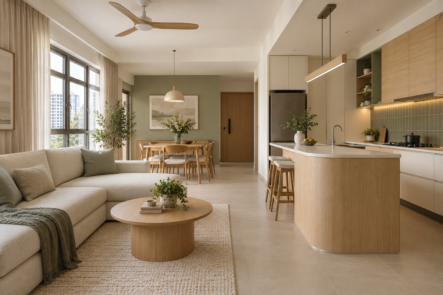Plantation Creek Renovation: 7 BTO Planning Choices