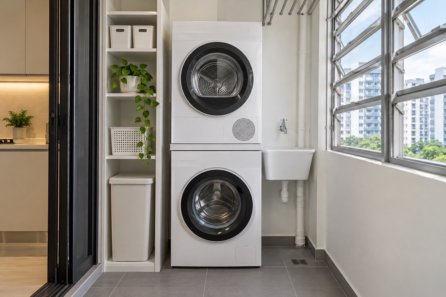 Stacking a Washer and Dryer: 8 Renovation Checks